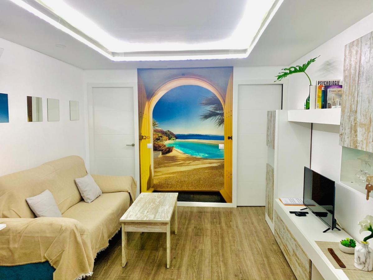 Apartamento Moderno tipo Semisótano en playa Las Canteras con WIFI Las Palmas de Gran Canárias Exterior foto